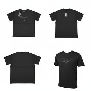 Prada Black Men's Short Sleeve Tee